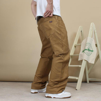 Tan Dickies carpenter jeans W38 L30 loose skater cargo pants
