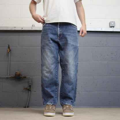 Vintage Wrangler jeans W36L27 blue mens 5 pocket work y2k jeans