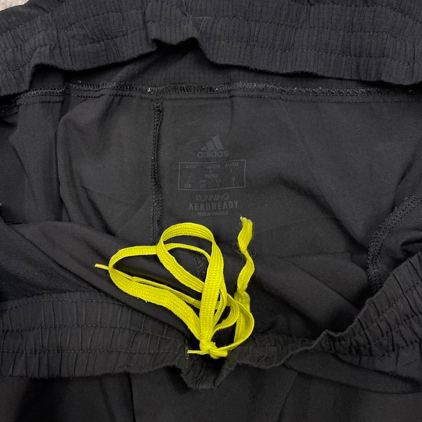 Y2k Adidas tracksuit bottoms black Drawstring waist print logo gym running track pants