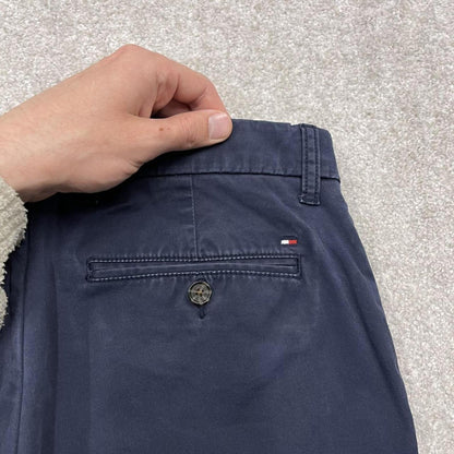 Tommy Hilfiger chino pants summer navy Slim fit smart casual chino trousers