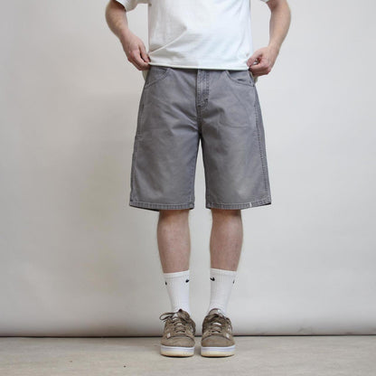 Grey Dickies carpenter jorts W34