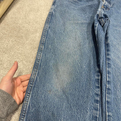 Vintage y2k Dickies jeans blue Straight leg denim skater style pants