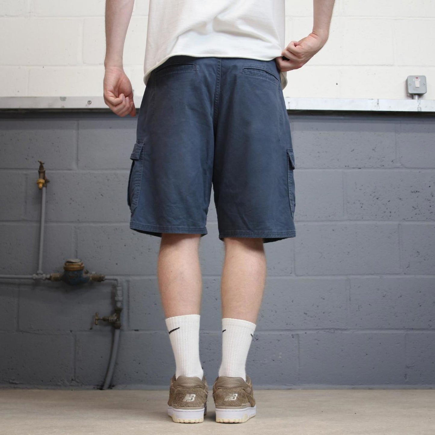 Baggy Wrangler cargo shorts W34