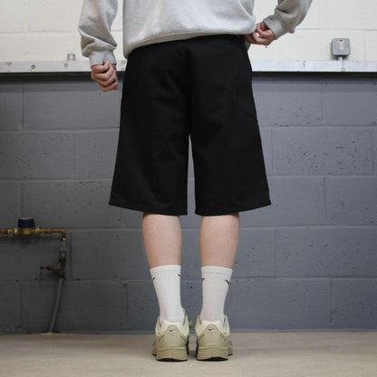 Dickies carpenter shorts long leg black Twill chino skater style shorts loose long leg