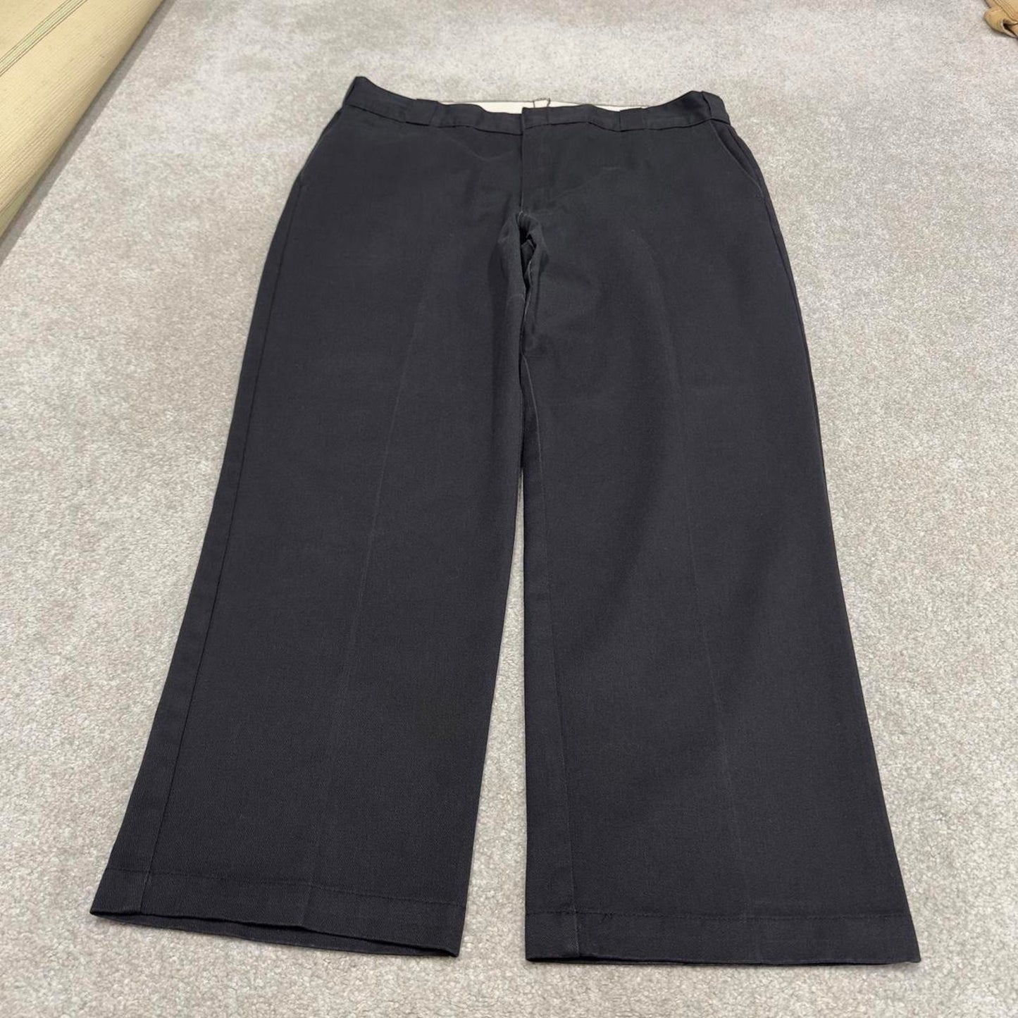 Vintage Dickies work skate Pants W40L30 black 90s twill chino style skater pants workwear