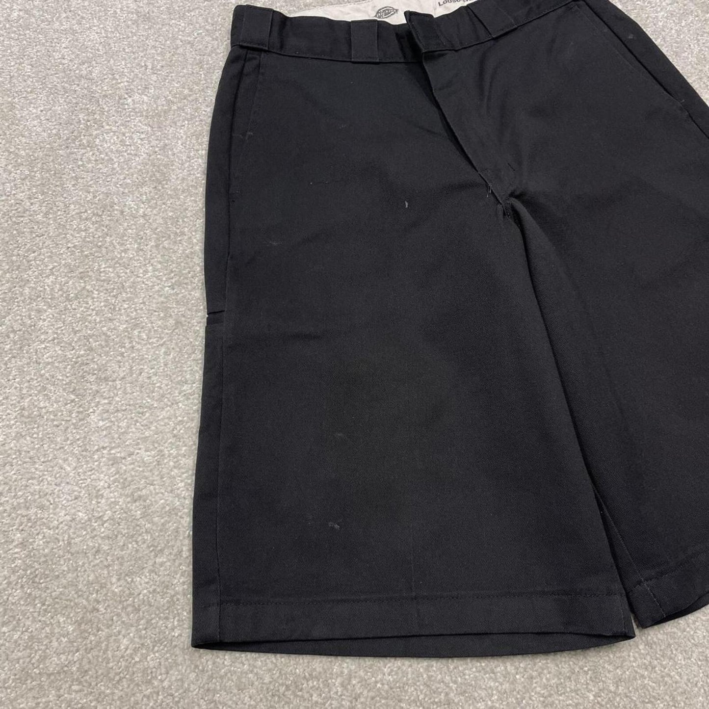 Dickies loose fit chino shorts carpenter black Loose wide leg summer festival shorts