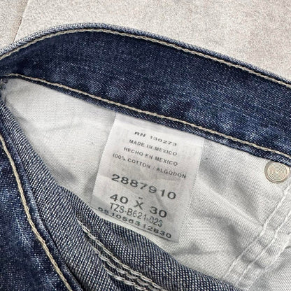 Baggy Lee carpenter jeans W40L30 blue denim skater 90s style carpenters