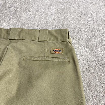 Y2K Dickies 874 work pants khaki original fit straight leg chino skater style trousers