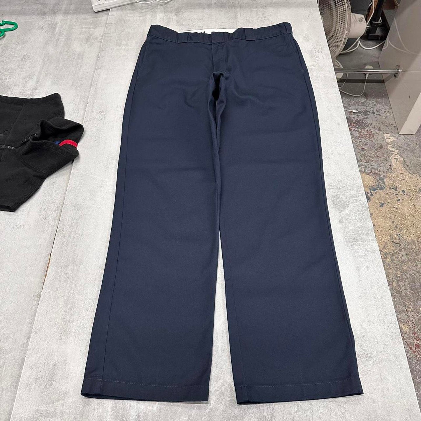 Dickies 874 Pants W38L32 navy twill chino 90s style skater pants