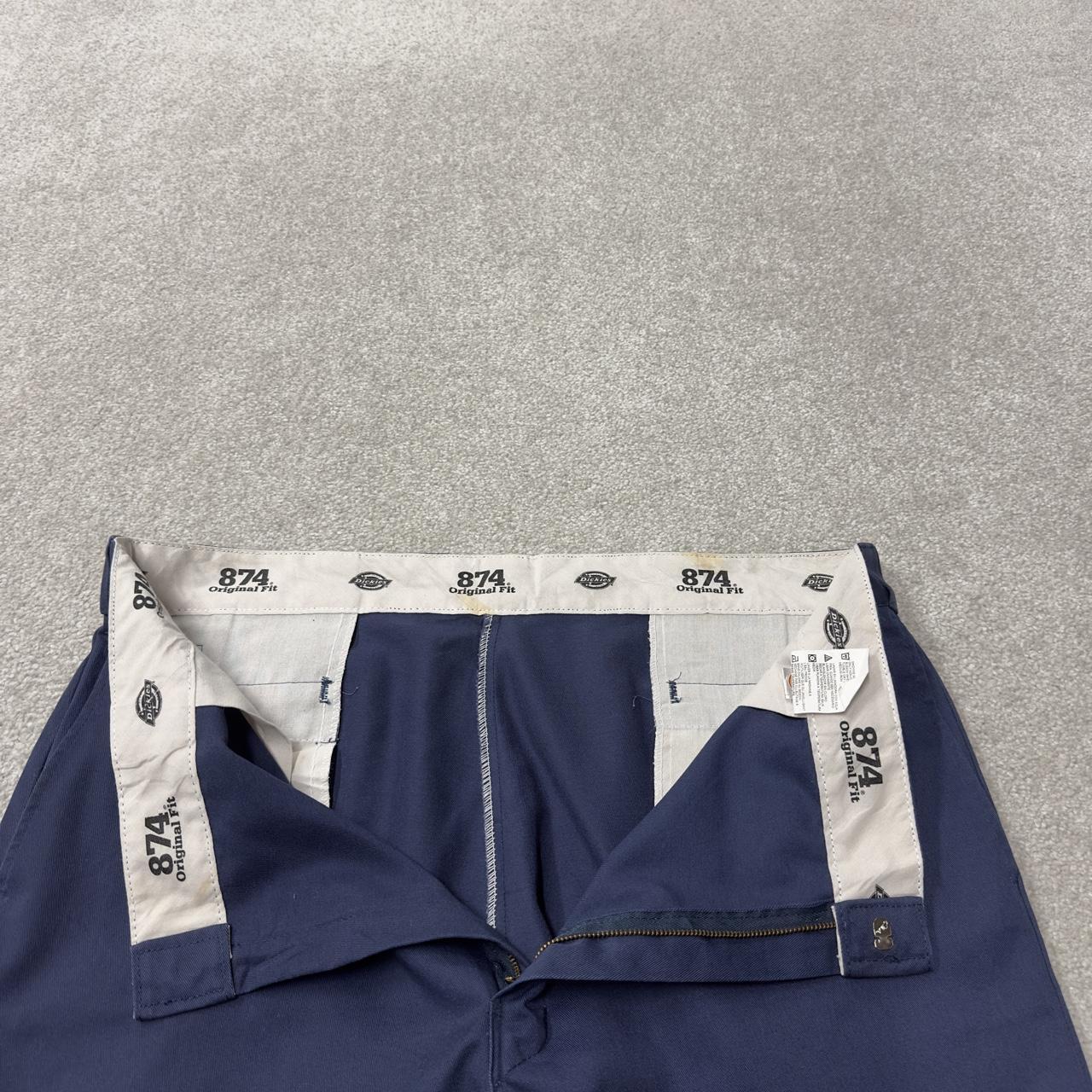 Dickies 874 pants navy original fit W40L32 chino style skate work trousers