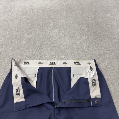 Dickies 874 pants navy original fit W40L32 chino style skate work trousers