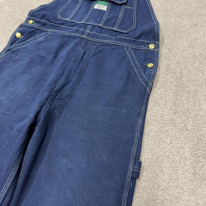 Vintage liberty dungarees 00s denim overalls blue