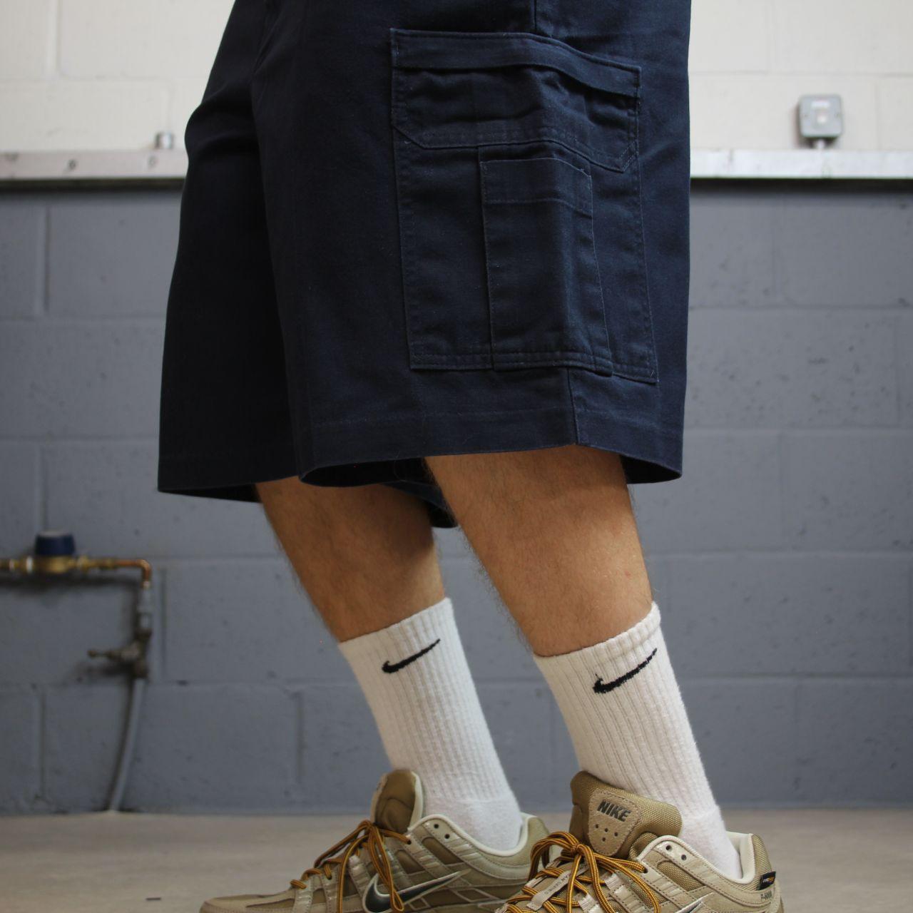 Dickies baggy cargo shorts y2k navy Loose fit chino skater surf shorts summer