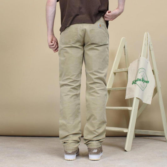 Khaki / beige Carhartt Trousers W32L33