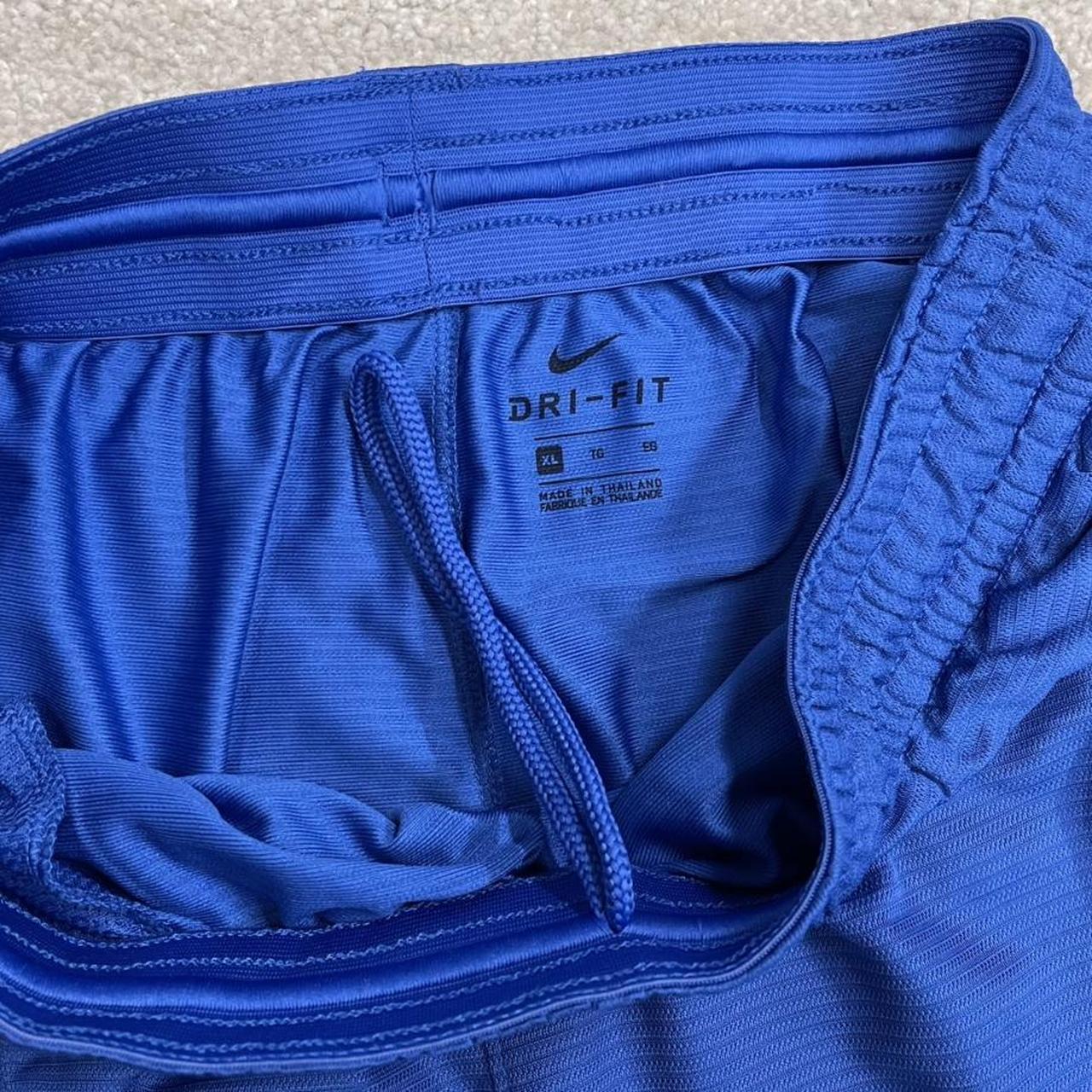 Nike sports shorts y2k Dri-Fit blue Casual style comfy loose floaty summer gym shorts