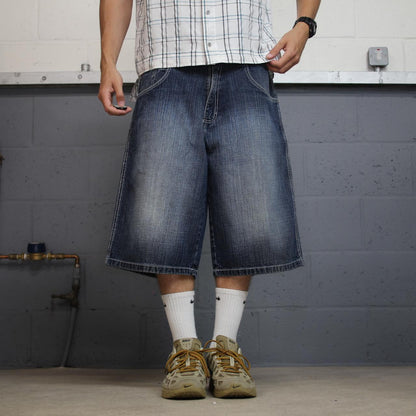 Southpole baggy denim shorts y2k blue Skater / surf style baggy shorts