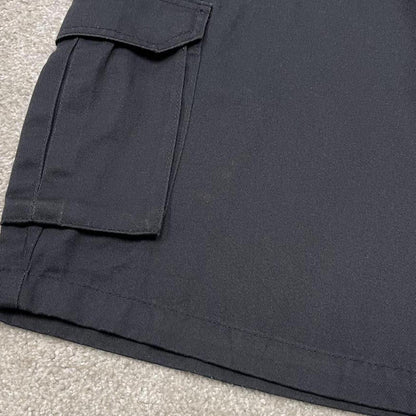 Y2k baggy Dickies cargo shorts skater style black W36 Loose wide leg fit