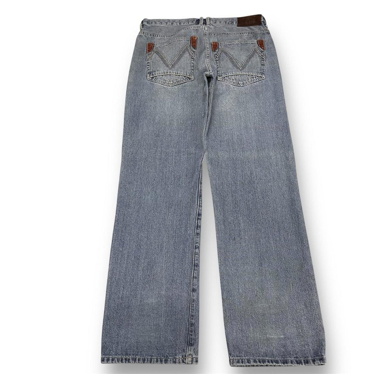 Mens Sean John jeans W34 L33 Blue loose denim y2k jeans