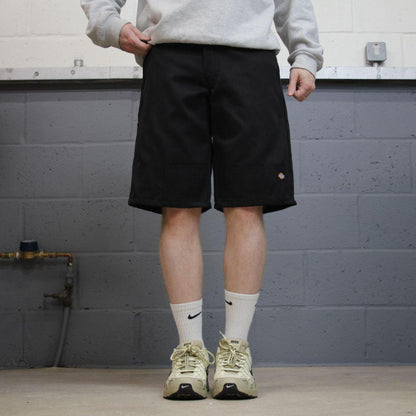 Dickies carpenter shorts black Twill chino skater style shorts loose leg