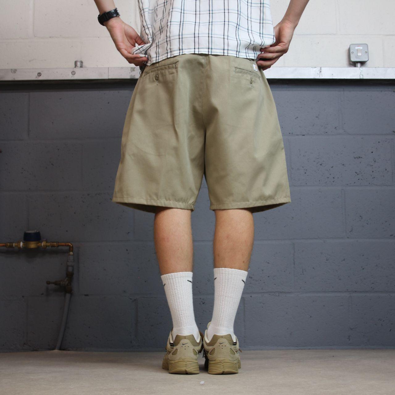 Carhartt chino shorts summer khaki Twill chino skater style shorts loose