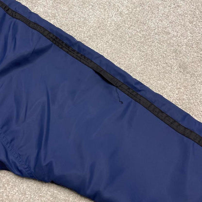 Vintage Nike technical windbreaker jacket Medium men's navy y2k 00s style embroidered boxy coat