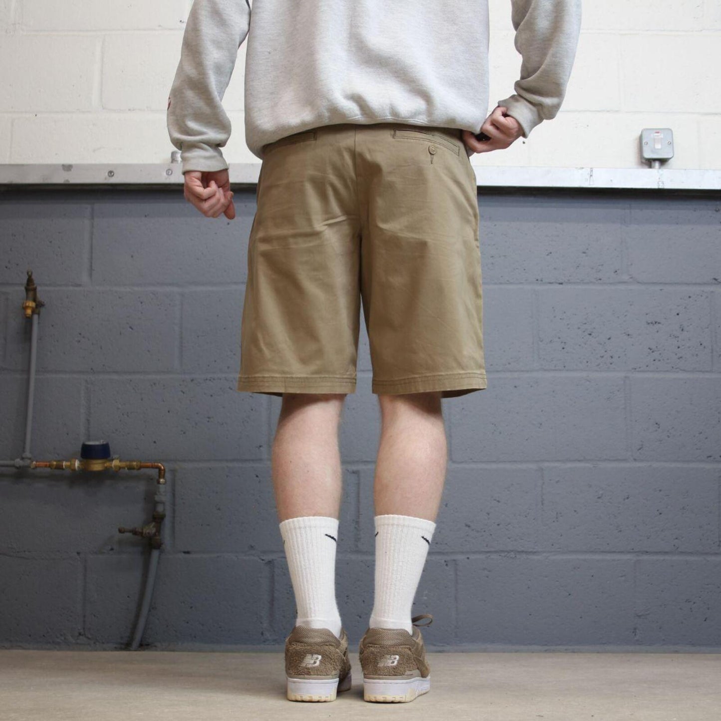 Y2k Lee loose chino shorts beige Extreme comfort summer festival shorts preppy