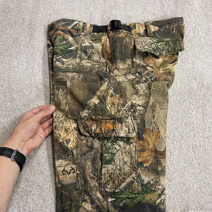 Vintage camo cargo pants y2k utility khaki Habit Realtree camouflage hunting cargos