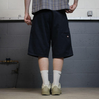 Dickies chino shorts loose fit carpenter navy Chino style skater shorts loose long leg festival