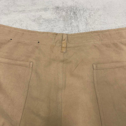 Baggy Tan IZOD cargo shorts W38