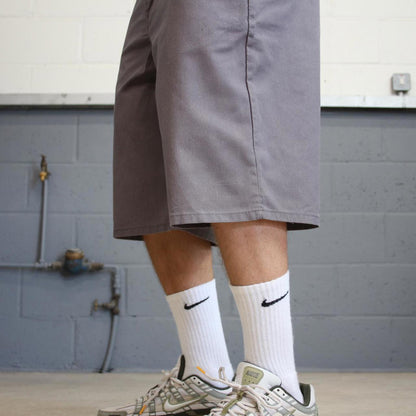 Baggy Grey Dickies carpenter shorts W38 Loose baggy chino style skate shorts