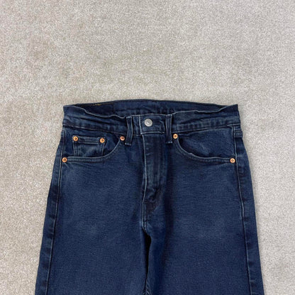 Blue Levis 505 jeans W29L30 y2k 90s style 5 pocket denim pants straight fit