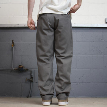 Grey Dickies Pants W34L32 slim taper chino style pants