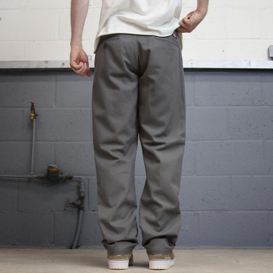Grey Dickies Pants W34L32 slim taper chino style pants