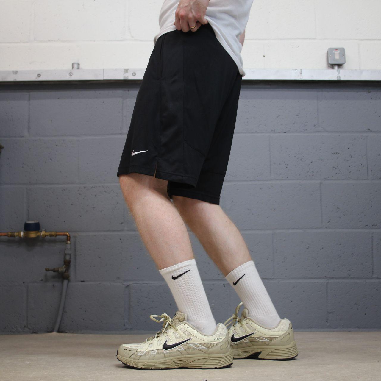 Nike sports shorts y2k black Casual style comfy loose floaty summer gym shorts