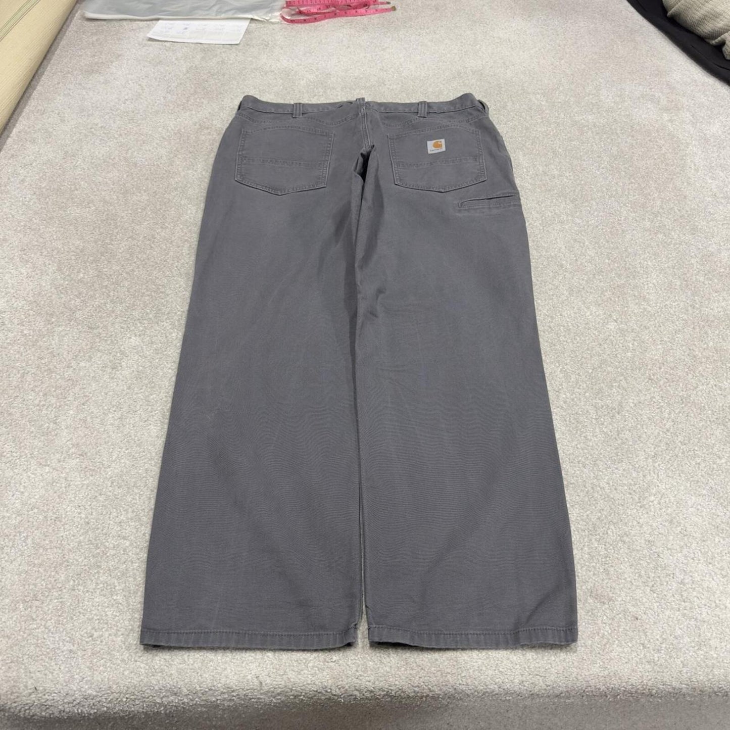Carhartt carpenter jeans relaxed fit grey Loose canvasy skate style work pants