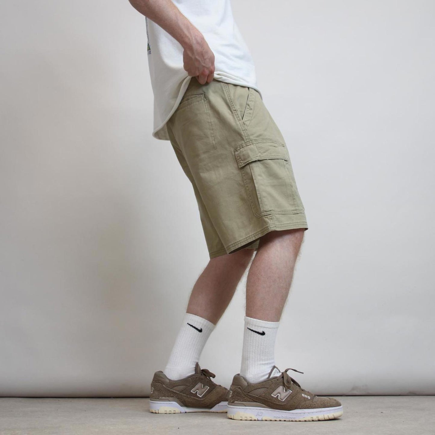 Baggy Wrangler cargo shorts W36
