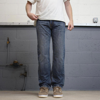 Blue Levis 505 jeans W30L32 90s style denim jeans red tab logo