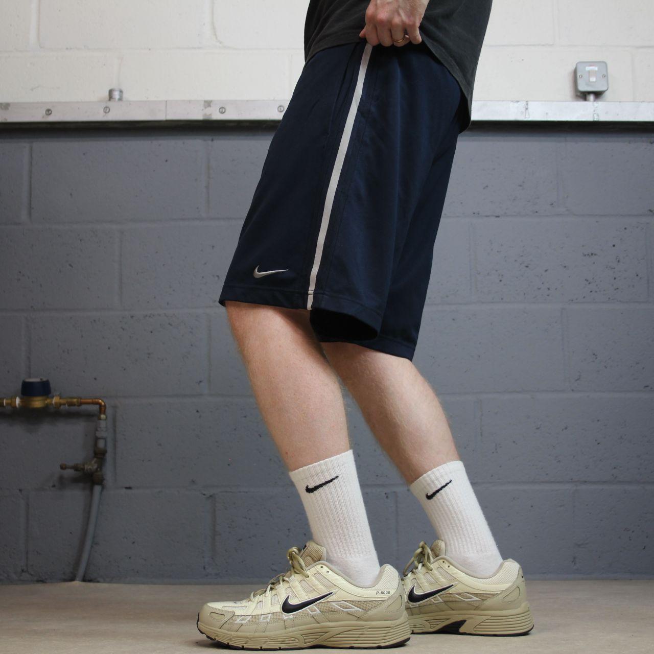 Nike sports shorts y2k loose navy comfy floaty summer gym shorts