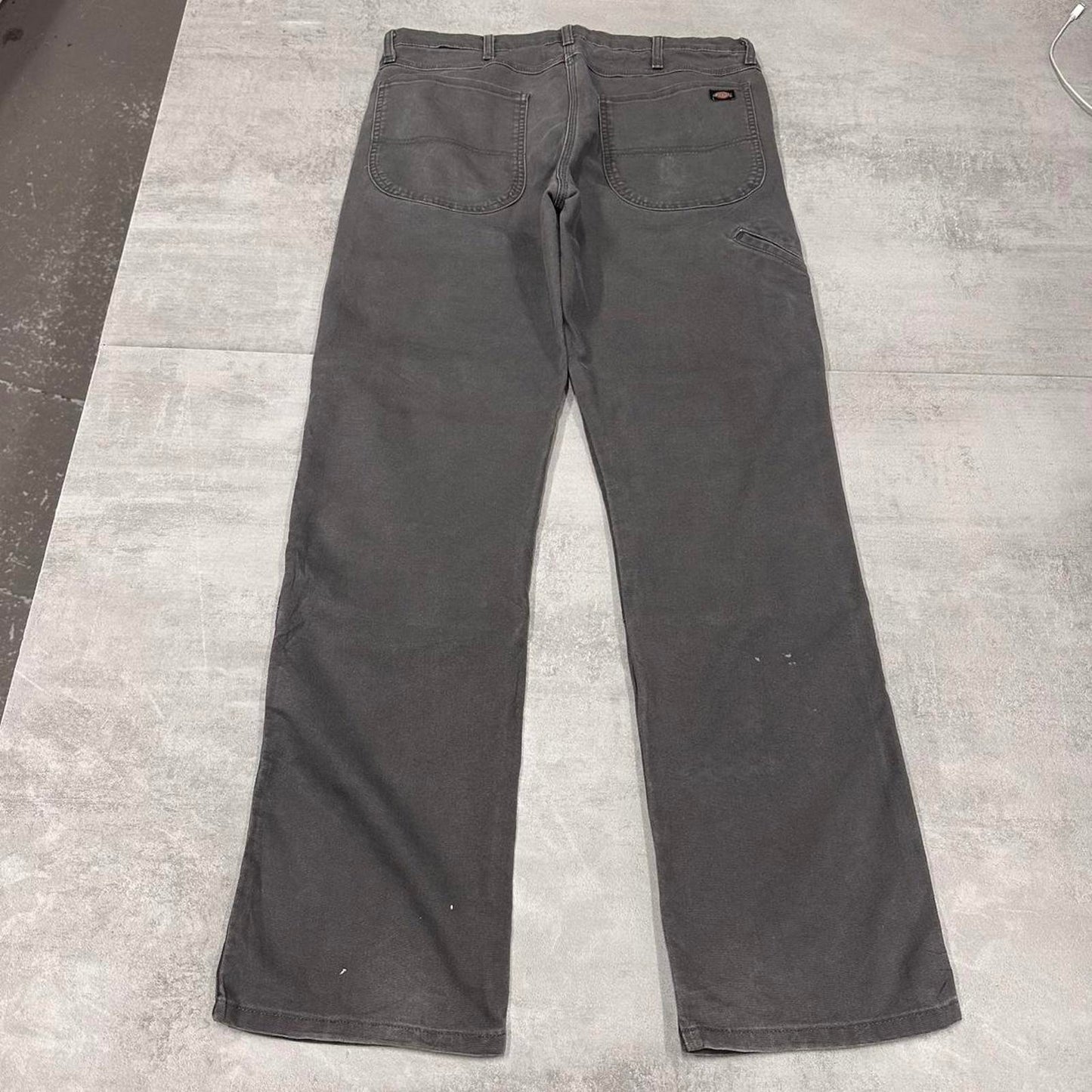 Grey Dickies carpenter pants W36L34 double knee style skater pants
