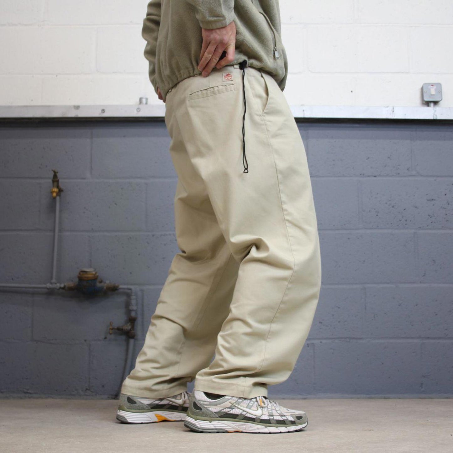 Vintage Red Kap baggy pants W40L29 beige loose wide leg y2k 90s chino style skate trousers