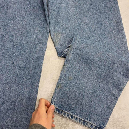 Blue Carhartt jeans W40L30 loose denim 90s style skater jeans