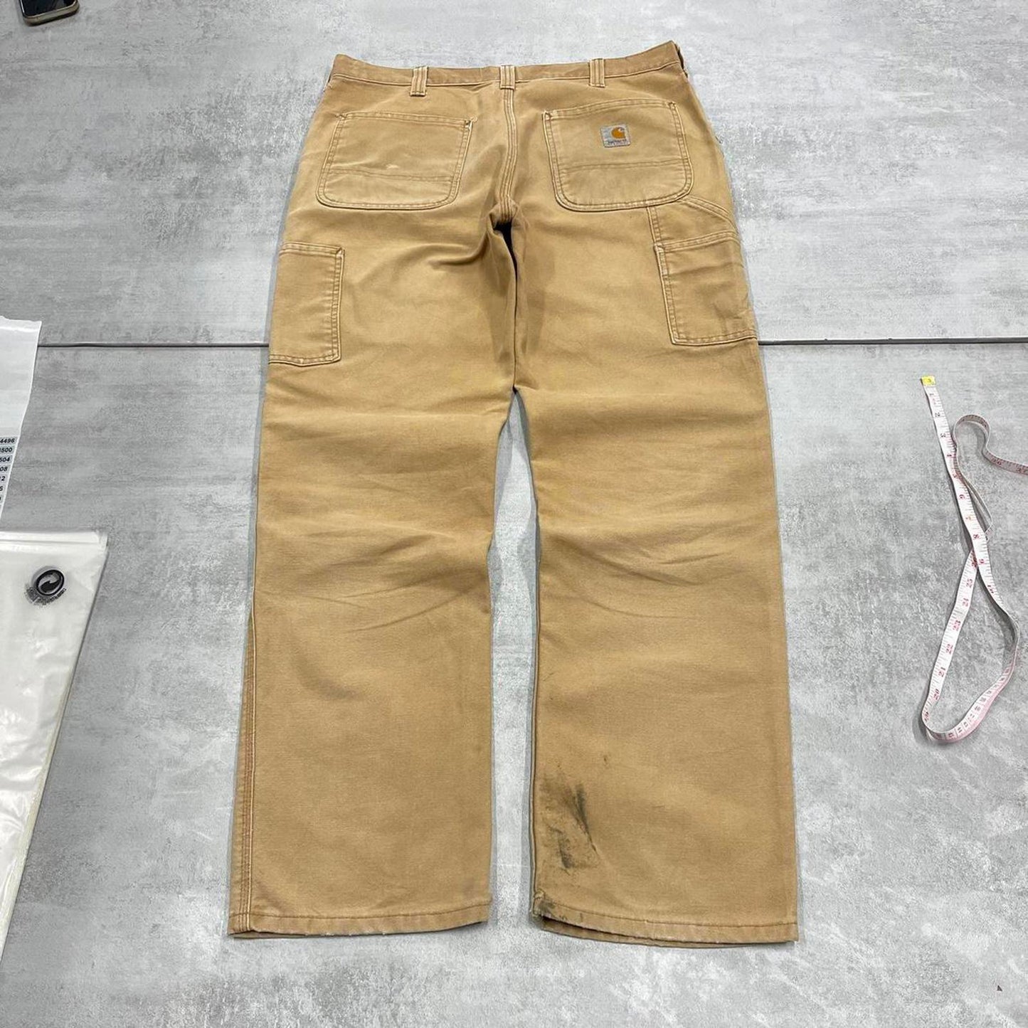 Tan Carhartt Carpenter Jeans W36L32