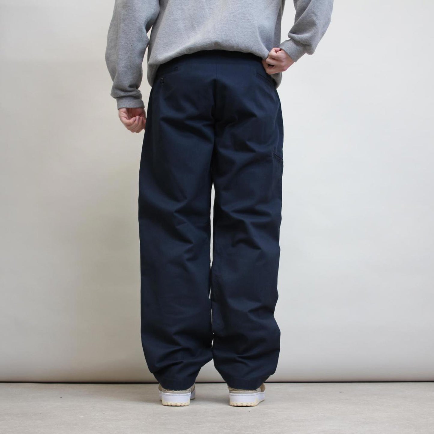 Navy Dickies pants W38L32 twill chino style slim taper skater pants