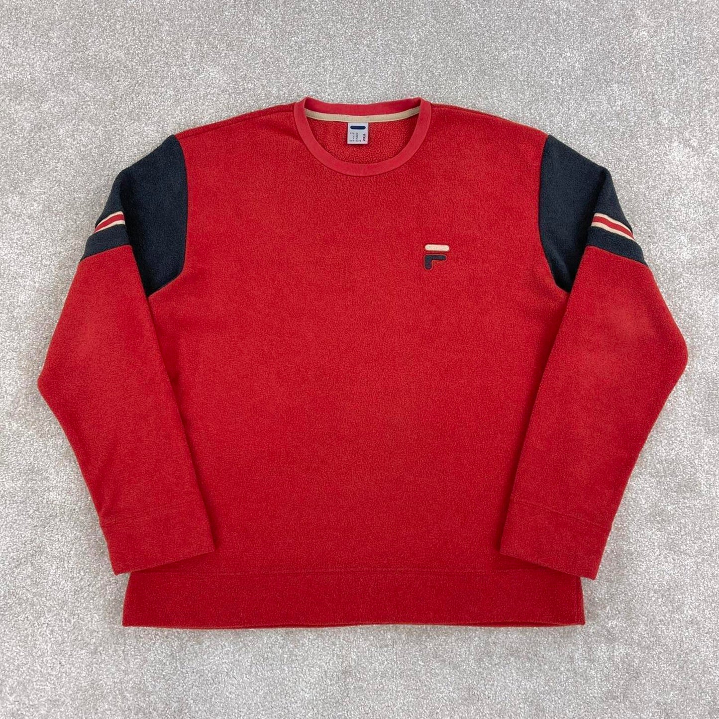 Red vintage Fila sweatshirt XL