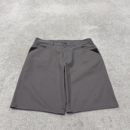 Dickies chino shorts Y2K grey Twill chino style skater shorts loose leg festival
