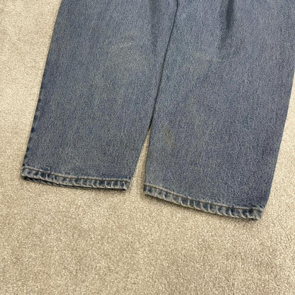 Levi's baggy tapered jeans y2k blue Loose fit wide leg denim surf style pants
