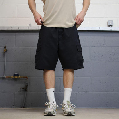 Y2K Dickies baggy cargo shorts black W40 Loose fit skater style chino