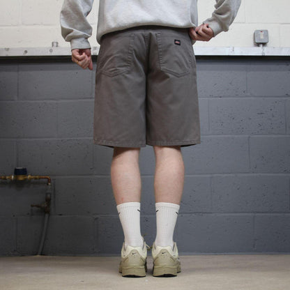 Dickies chino shorts loose grey Twill chino skater style shorts loose leg