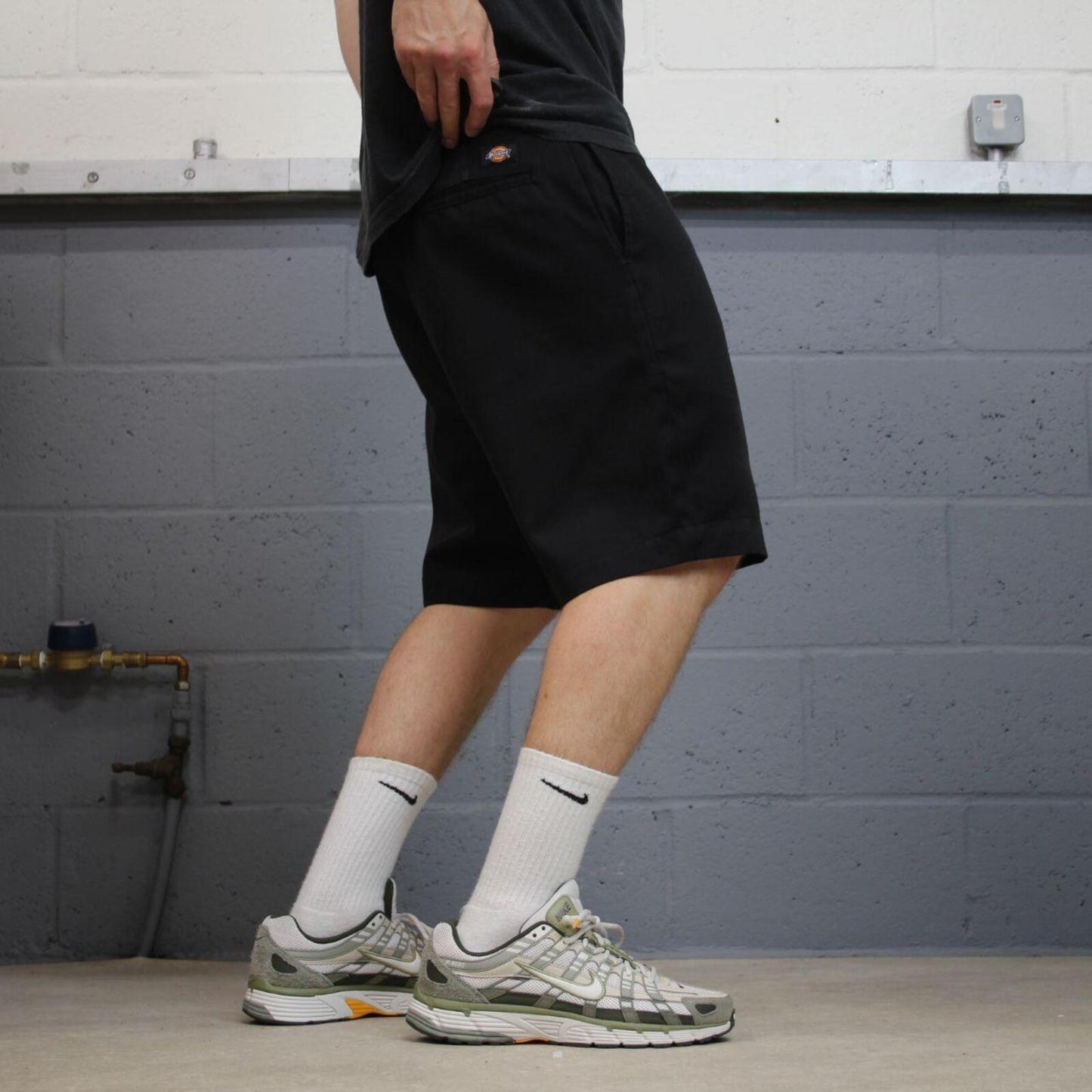 Dickies 874 shorts chino black Twill chino skater style shorts loose original fit