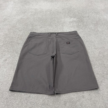 Dickies chino shorts Y2K grey Twill chino style skater shorts loose leg festival